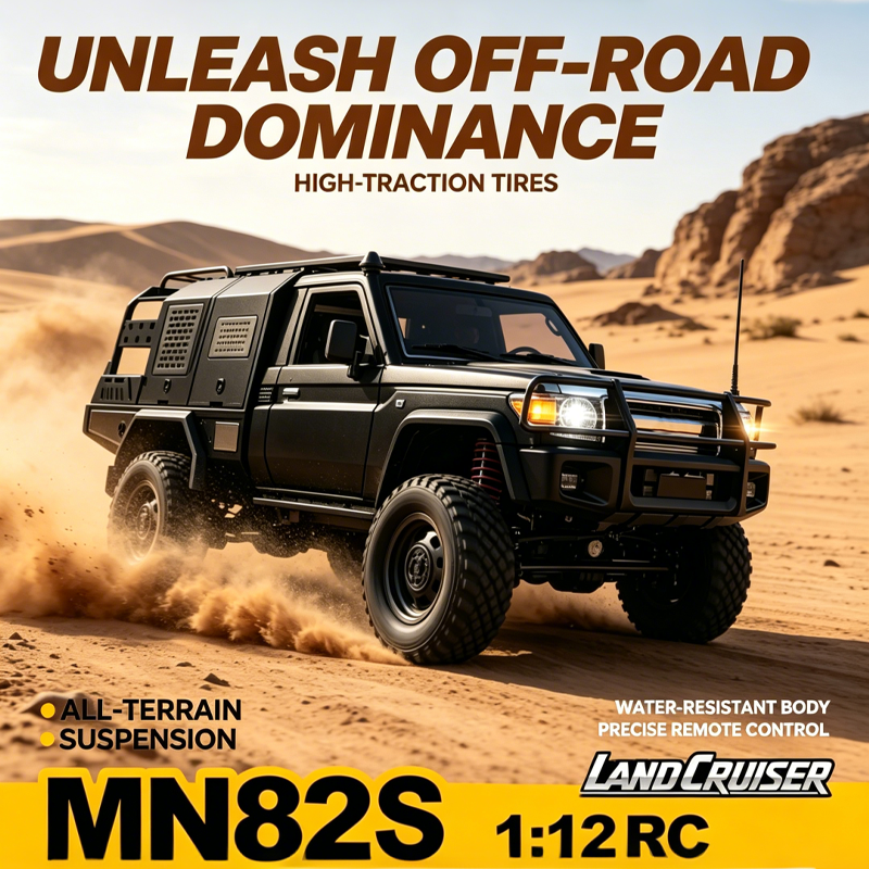 Outdoor Adventure Holidays - RC Crawler MN82S 1/12 Full Scale