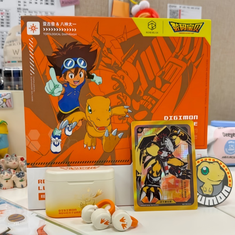 Outdoor Adventure Japan - New Digimon Adventure Wireless Earbuds -