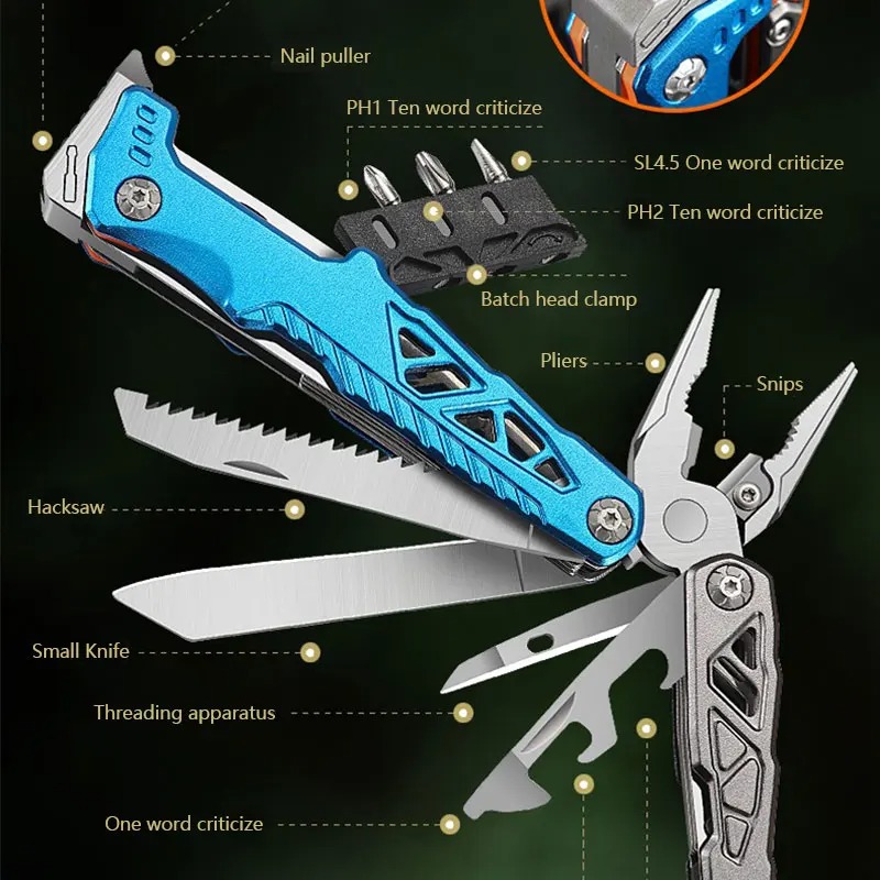 Outdoor portable folding plier – Camp Knife Multi Bewertung und Preis