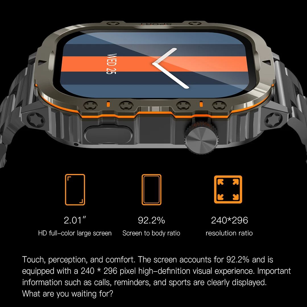 Smart Watch for Men Outdoor Ad – Outdoor Adventure Hours Bewertung und Preis