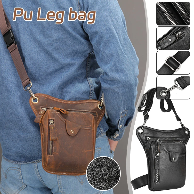Leather Waist Pack Drop Leg Ba – Outdoor Adventure Japan Bewertung und Preis
