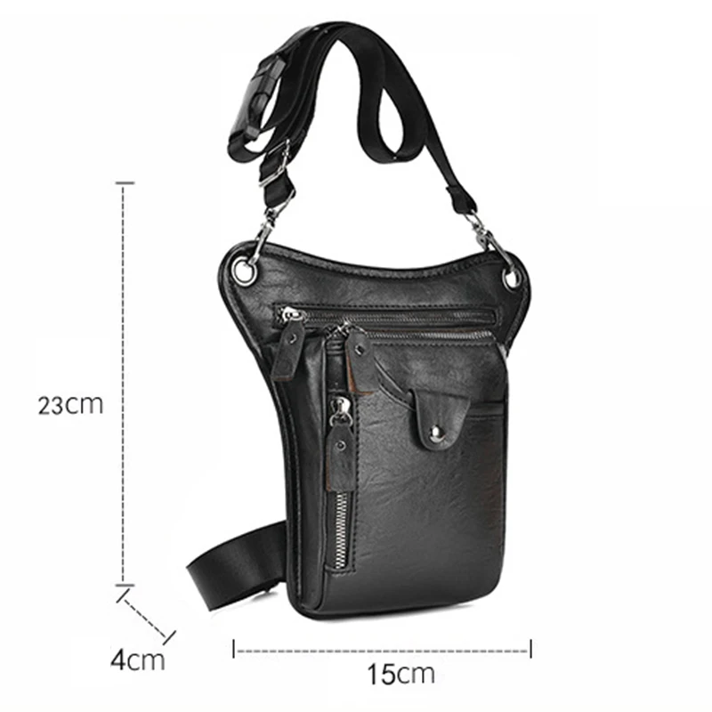 Leather Waist Pack Drop Leg Ba – Outdoor Adventure Japan Bewertung und Preis