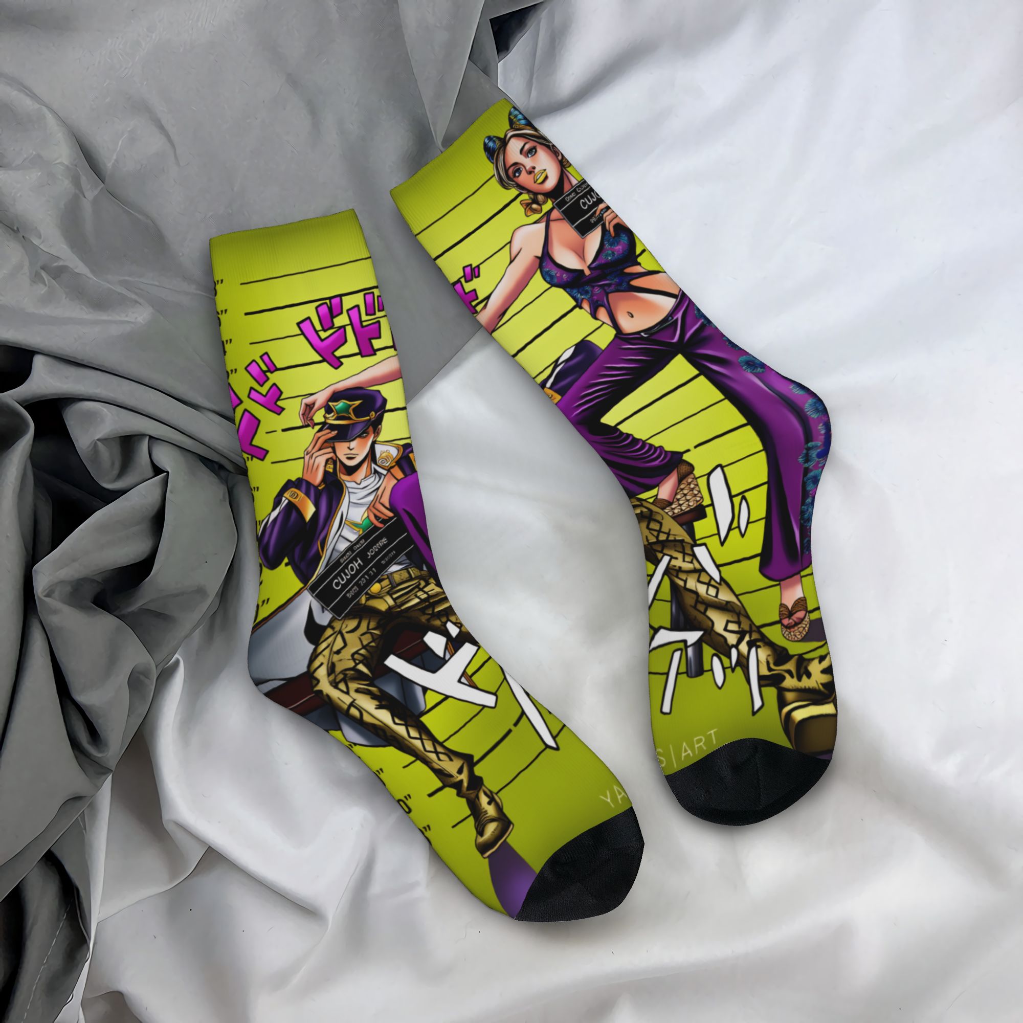 JoJos Bizarre Adventure Socks  – Outdoor Adventure Japan Bewertung und Preis