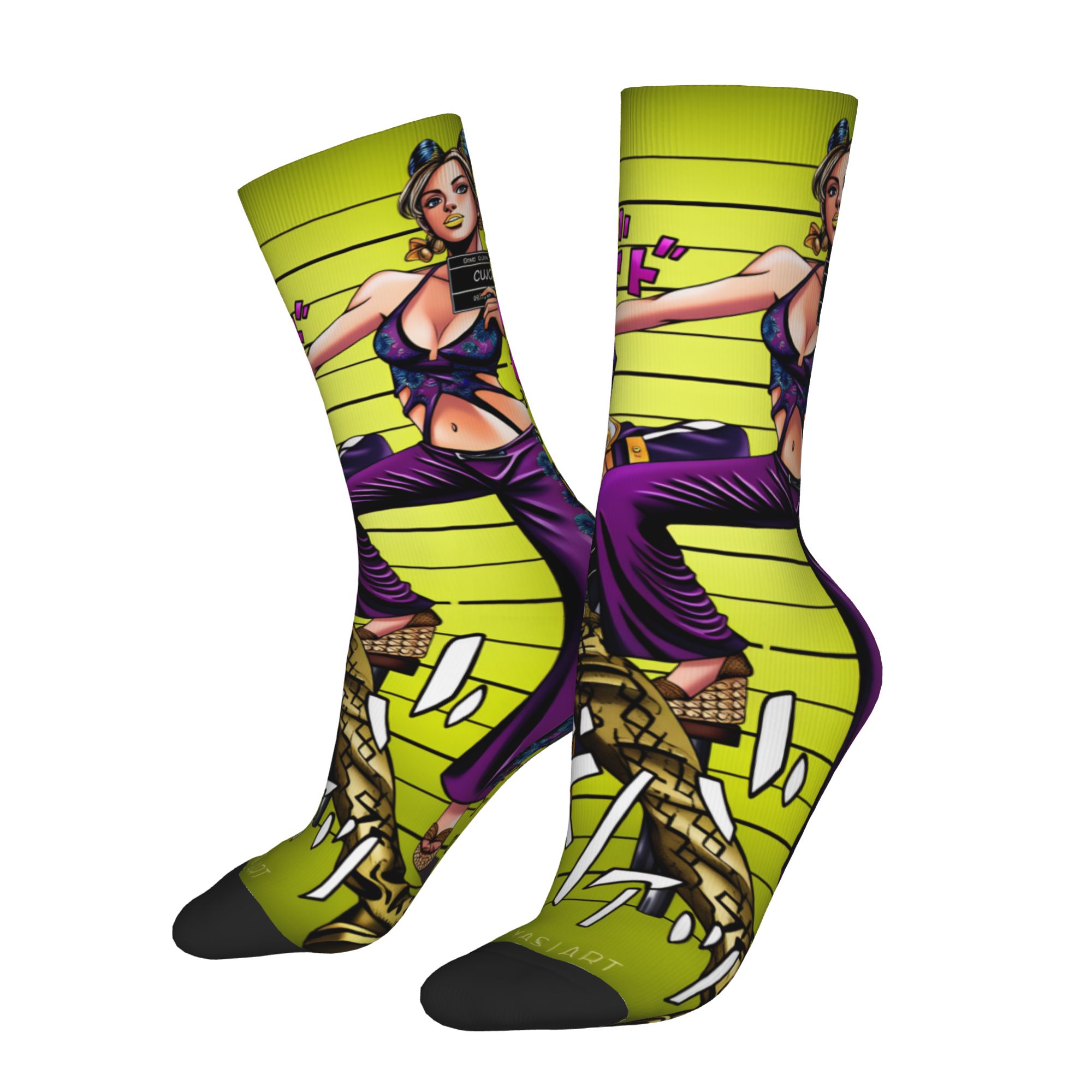 JoJos Bizarre Adventure Socks  – Outdoor Adventure Japan Bewertung und Preis