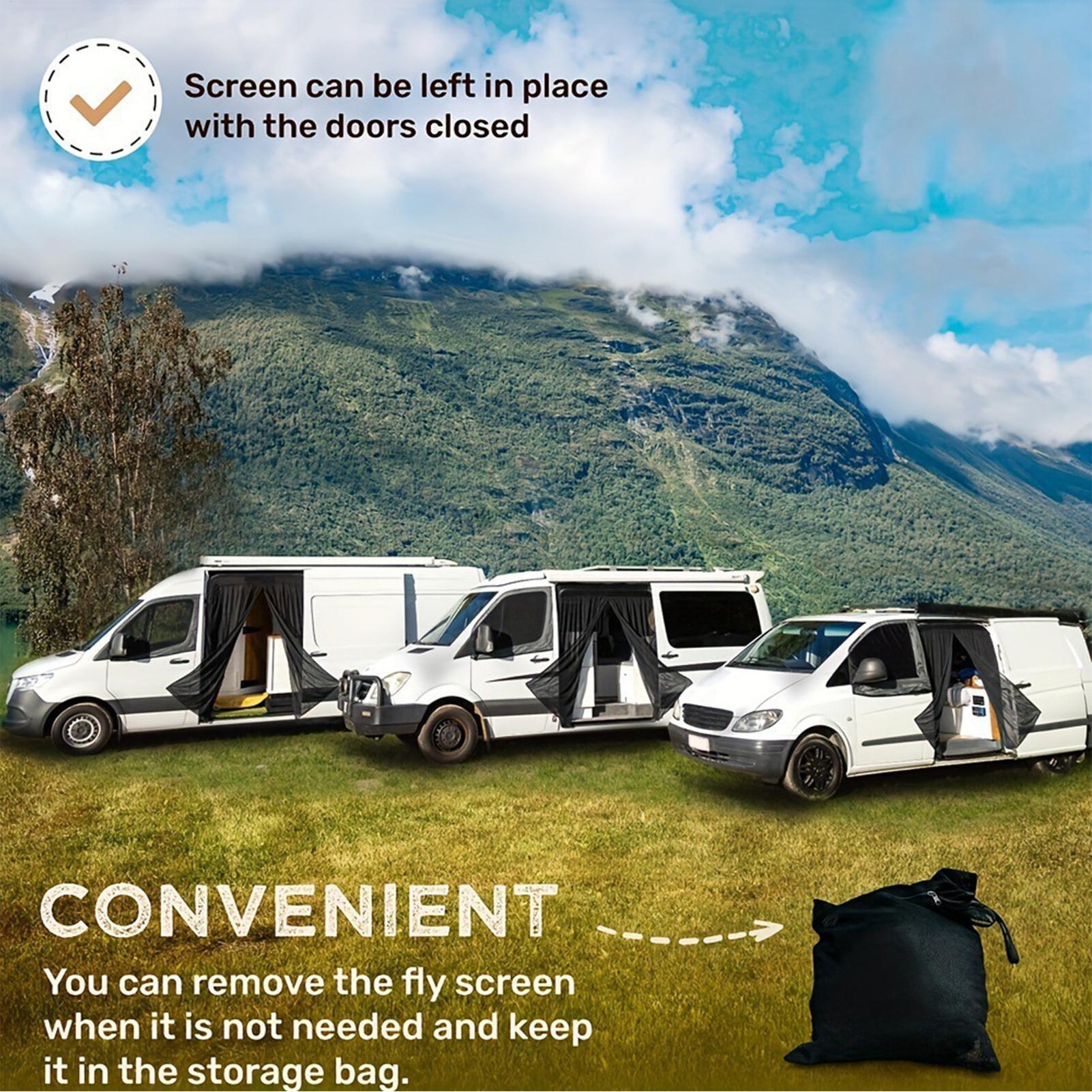 RV Door Screen Fly-Proof Magne – Outdoor Adventure Rv Bewertung und Preis