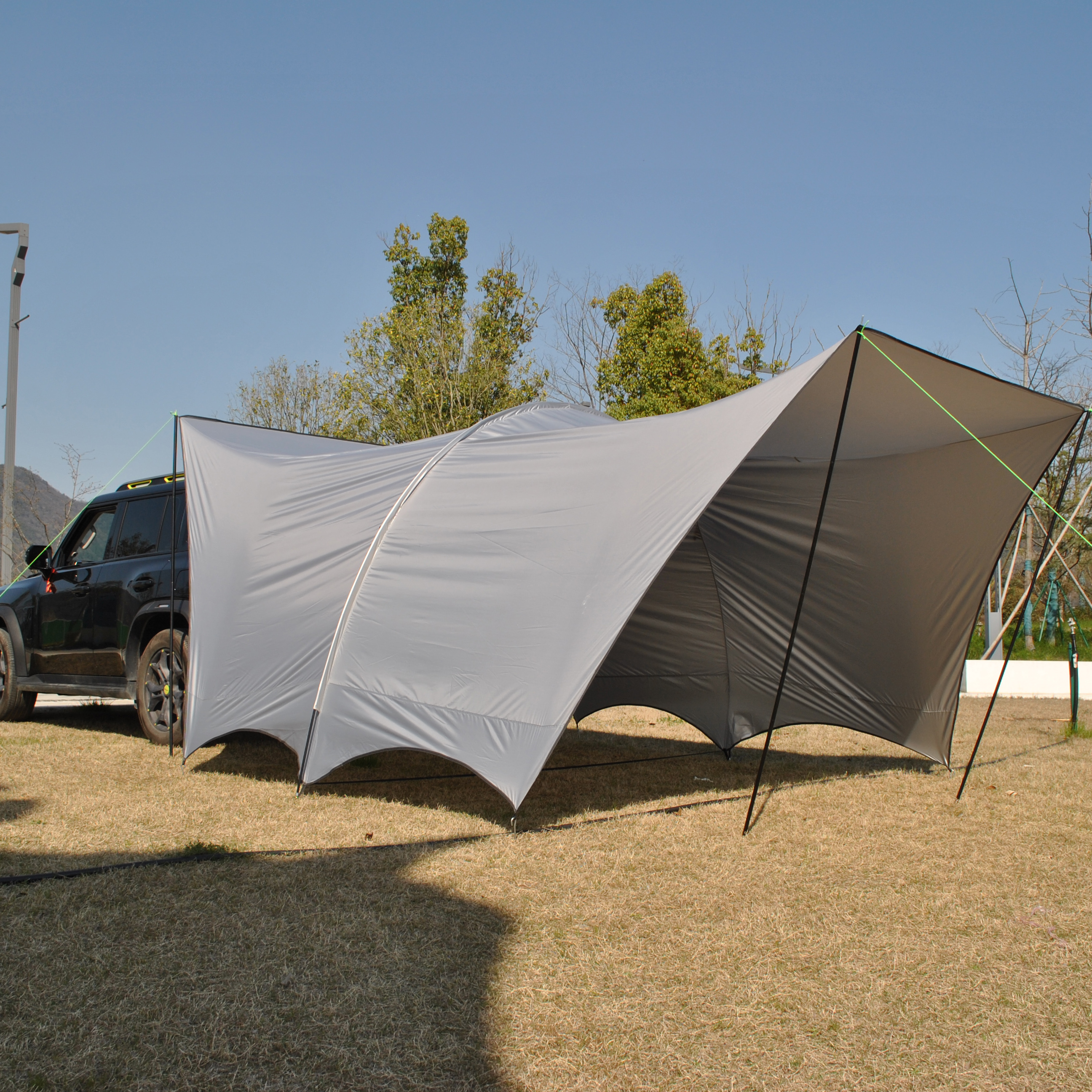 Camping Tarp 6 Person Car Awni – Hammock Rain Tarp Bewertung und Preis