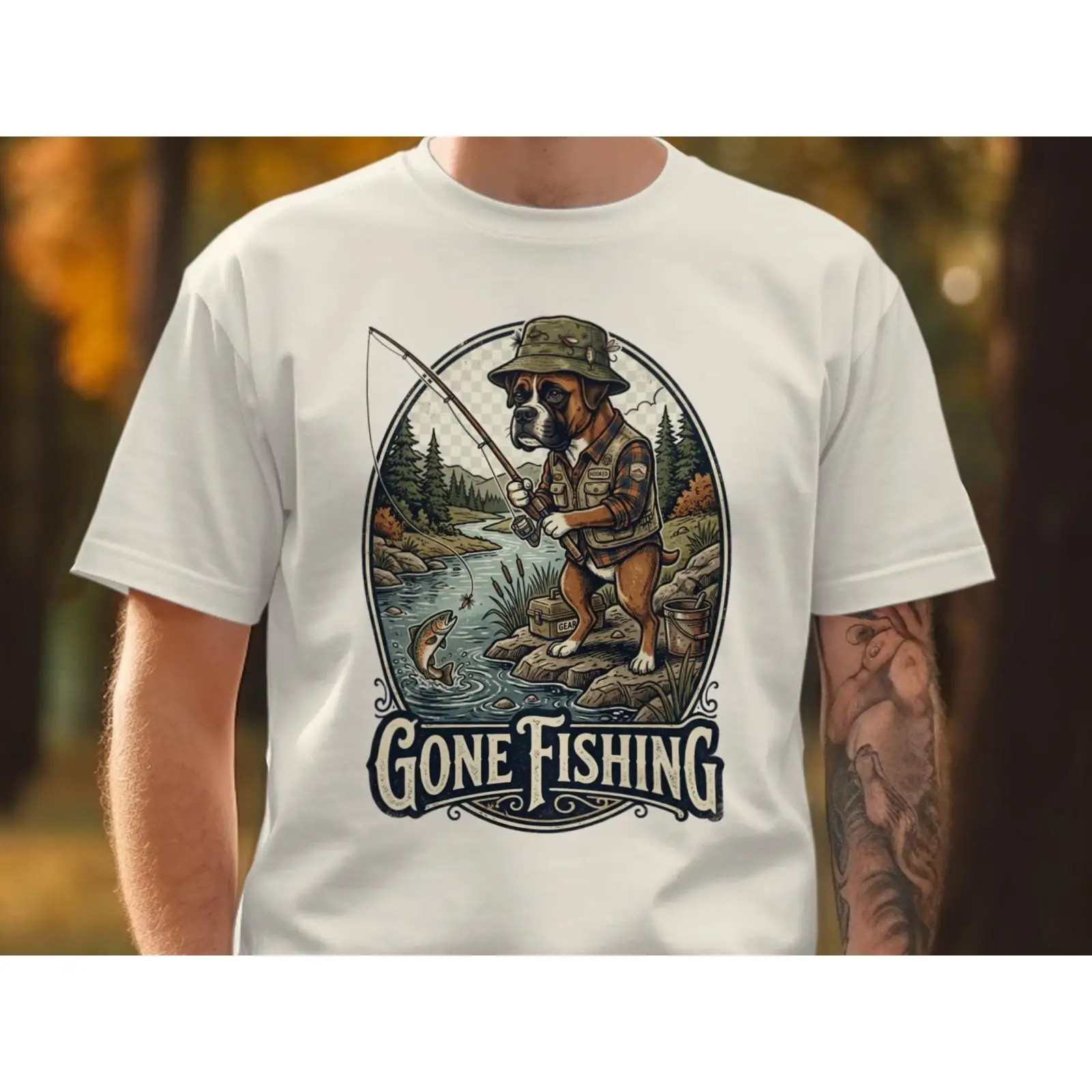 Gone Fishing T Shirt Funny Box – Outdoor Adventure Ideas Bewertung und Preis