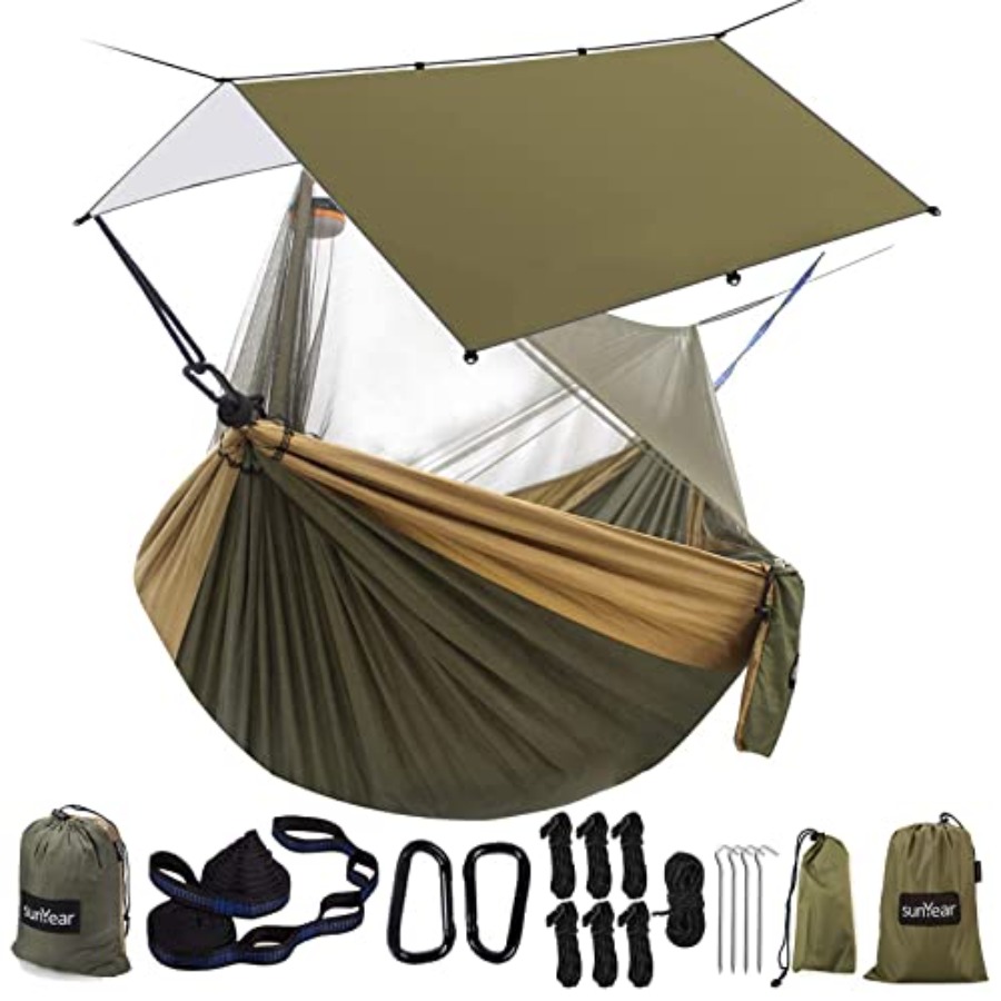 Camping hammock with rain fly  – Hammock Rain Tarp Bewertung und Preis
