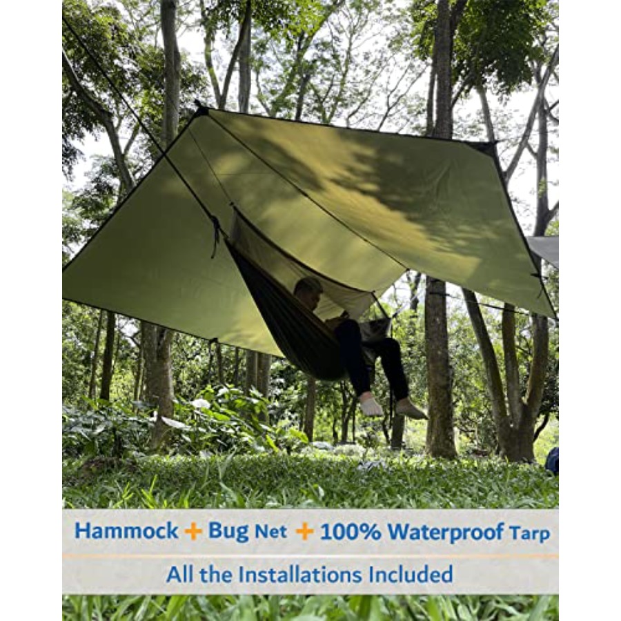 Camping hammock with rain fly  – Hammock Rain Tarp Bewertung und Preis