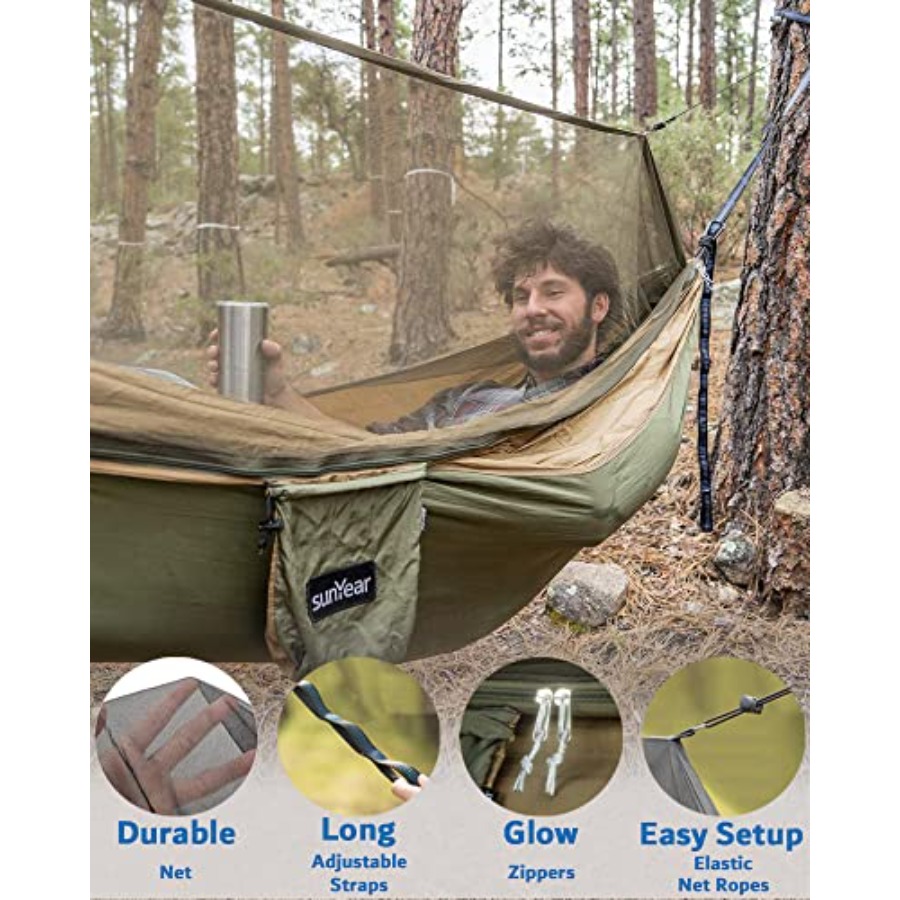 Camping hammock with rain fly  – Hammock Rain Tarp Bewertung und Preis