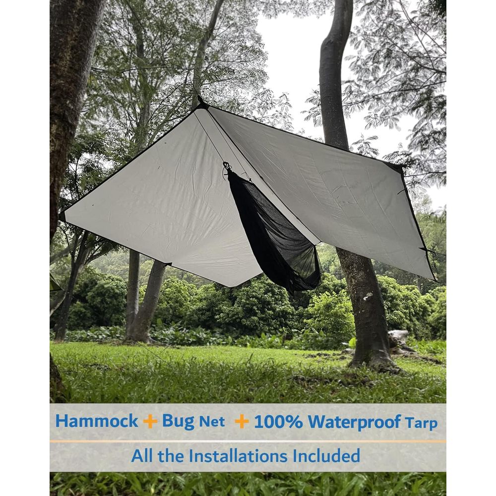 Double Camping Hammock with Ra – Hammock Rain Tarp Bewertung und Preis