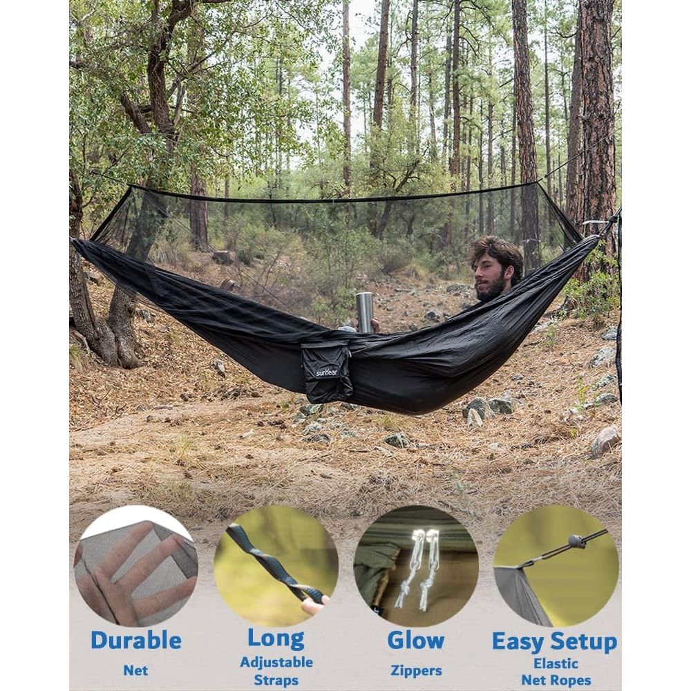 Double Camping Hammock with Ra – Hammock Rain Tarp Bewertung und Preis