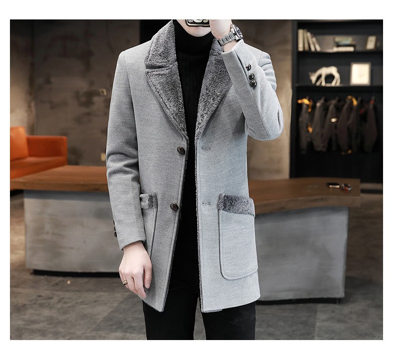 Wool Blend Coat Beige Mans Saf – Outdoor Adventure And Travel Bewertung und Preis