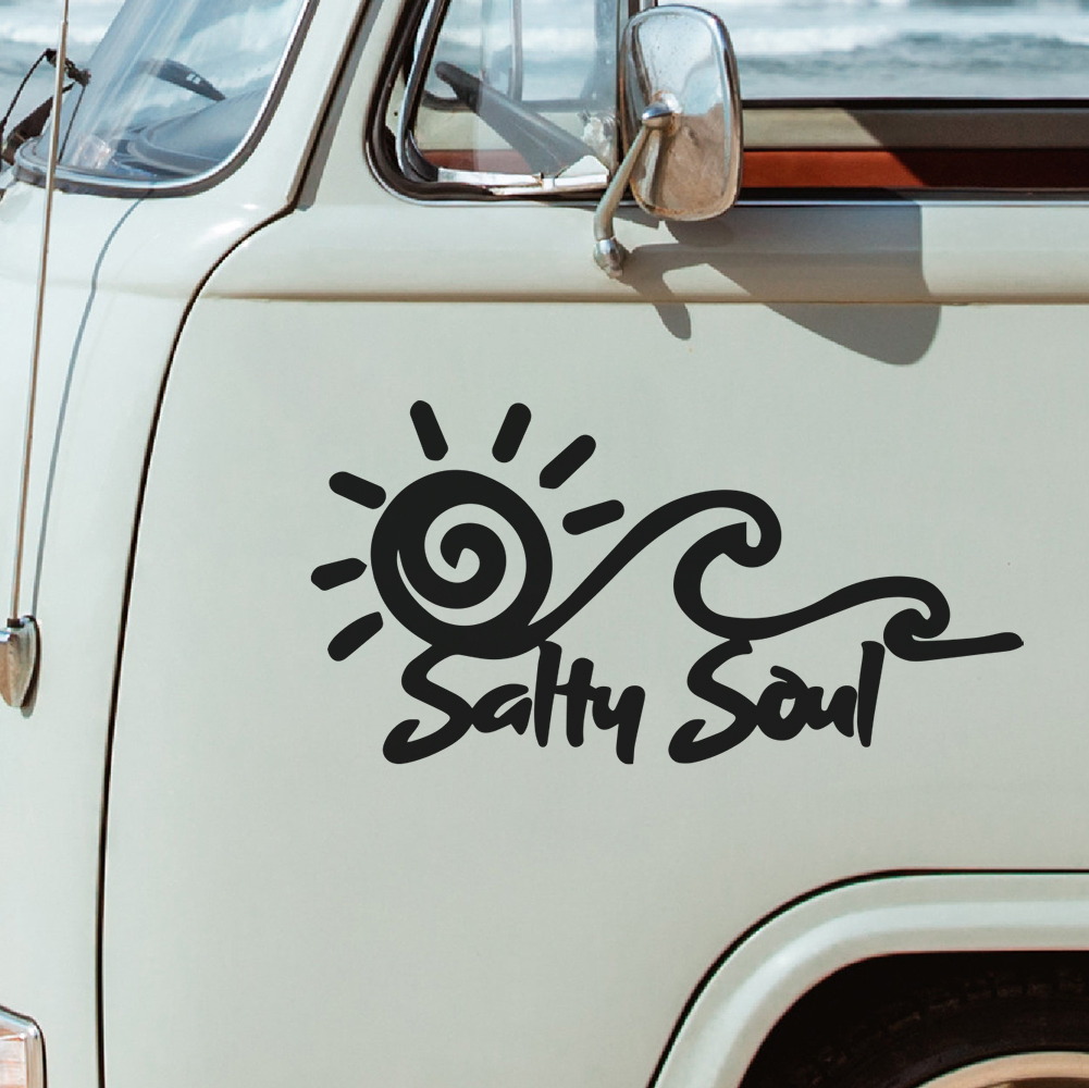 Salty Soul Sun Wave Vinyl Stic – Outdoor Adventure Rv Bewertung und Preis