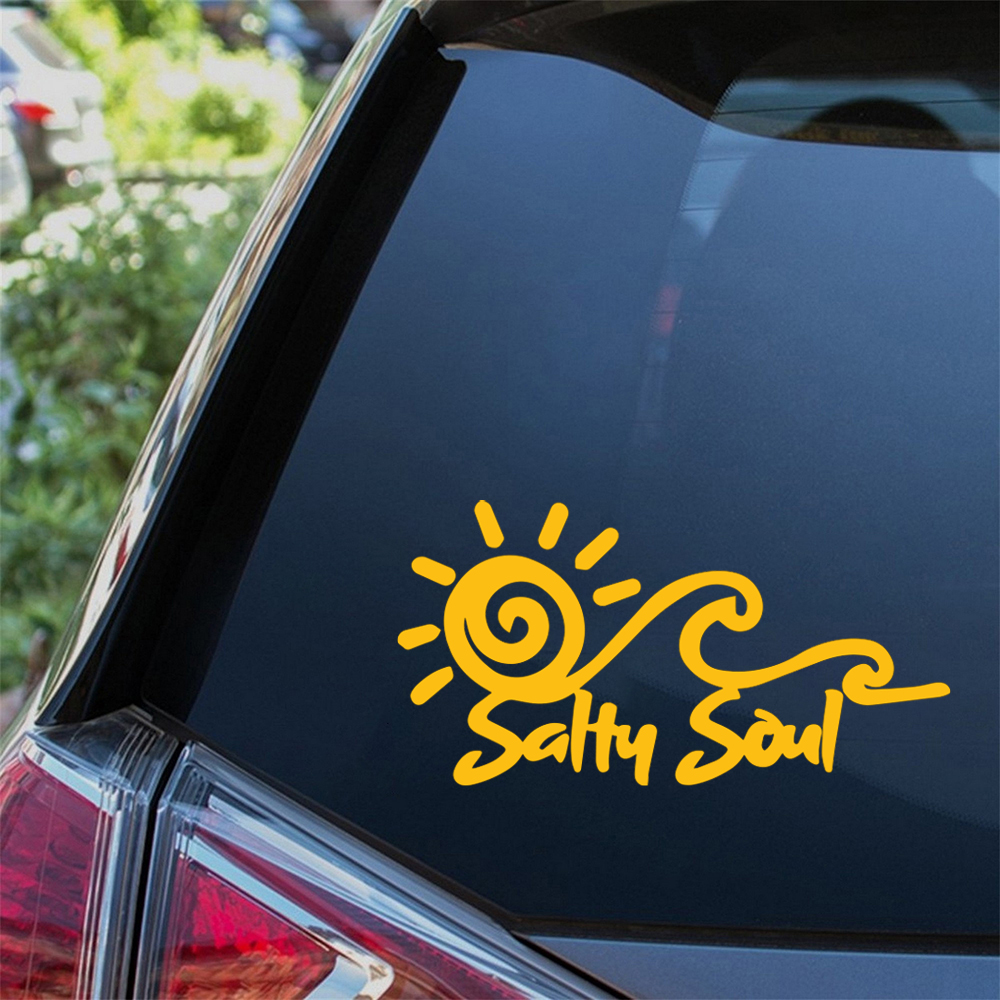 Salty Soul Sun Wave Vinyl Stic – Outdoor Adventure Rv Bewertung und Preis
