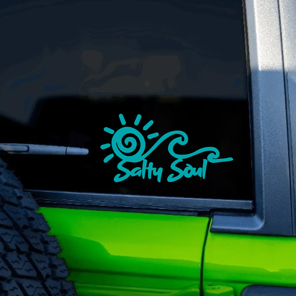 Salty Soul Sun Wave Vinyl Stic – Outdoor Adventure Rv Bewertung und Preis