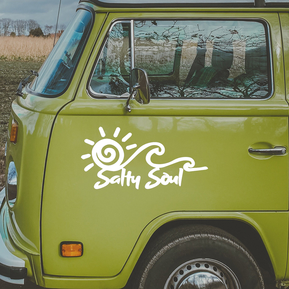 Salty Soul Sun Wave Vinyl Stic – Outdoor Adventure Rv Bewertung und Preis