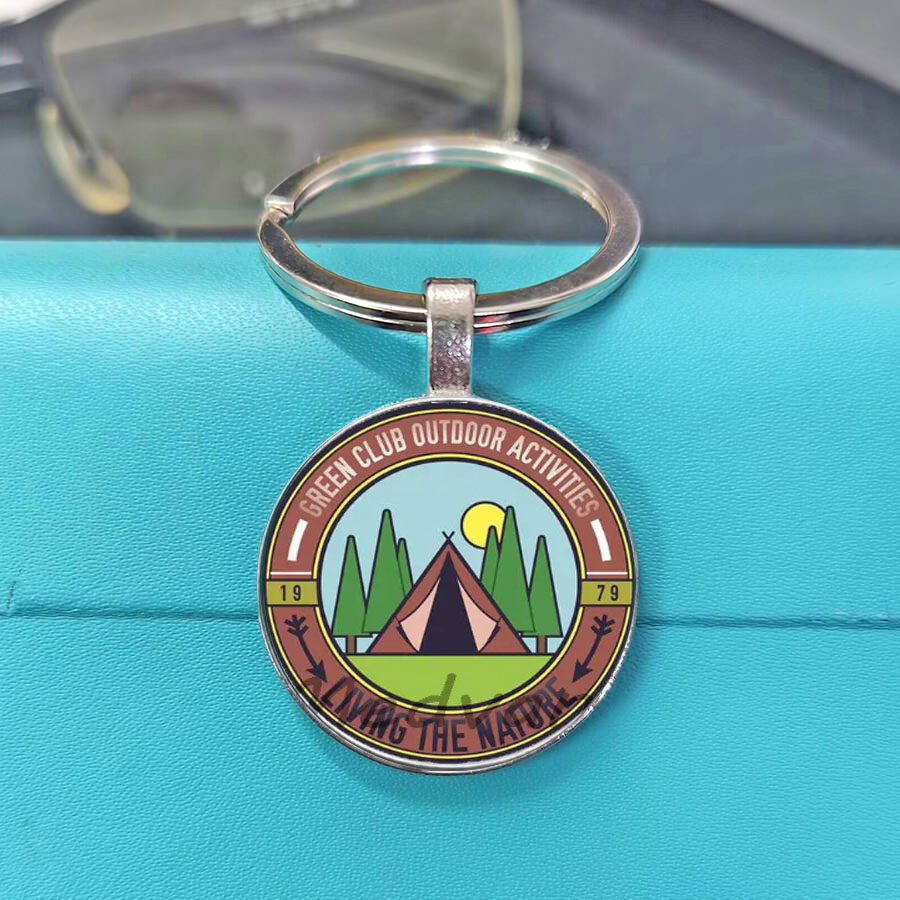 Camping Adventure Glass Keycha – Outdoor Adventure Rv Bewertung und Preis
