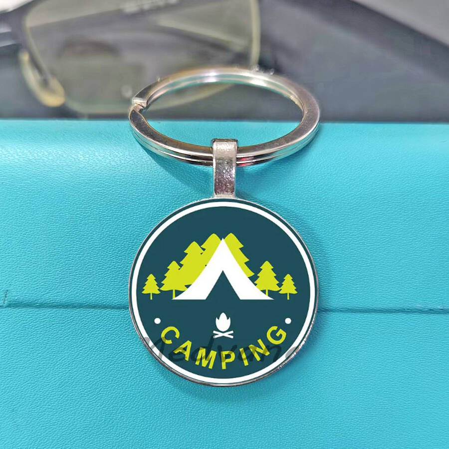 Camping Adventure Glass Keycha – Outdoor Adventure Rv Bewertung und Preis