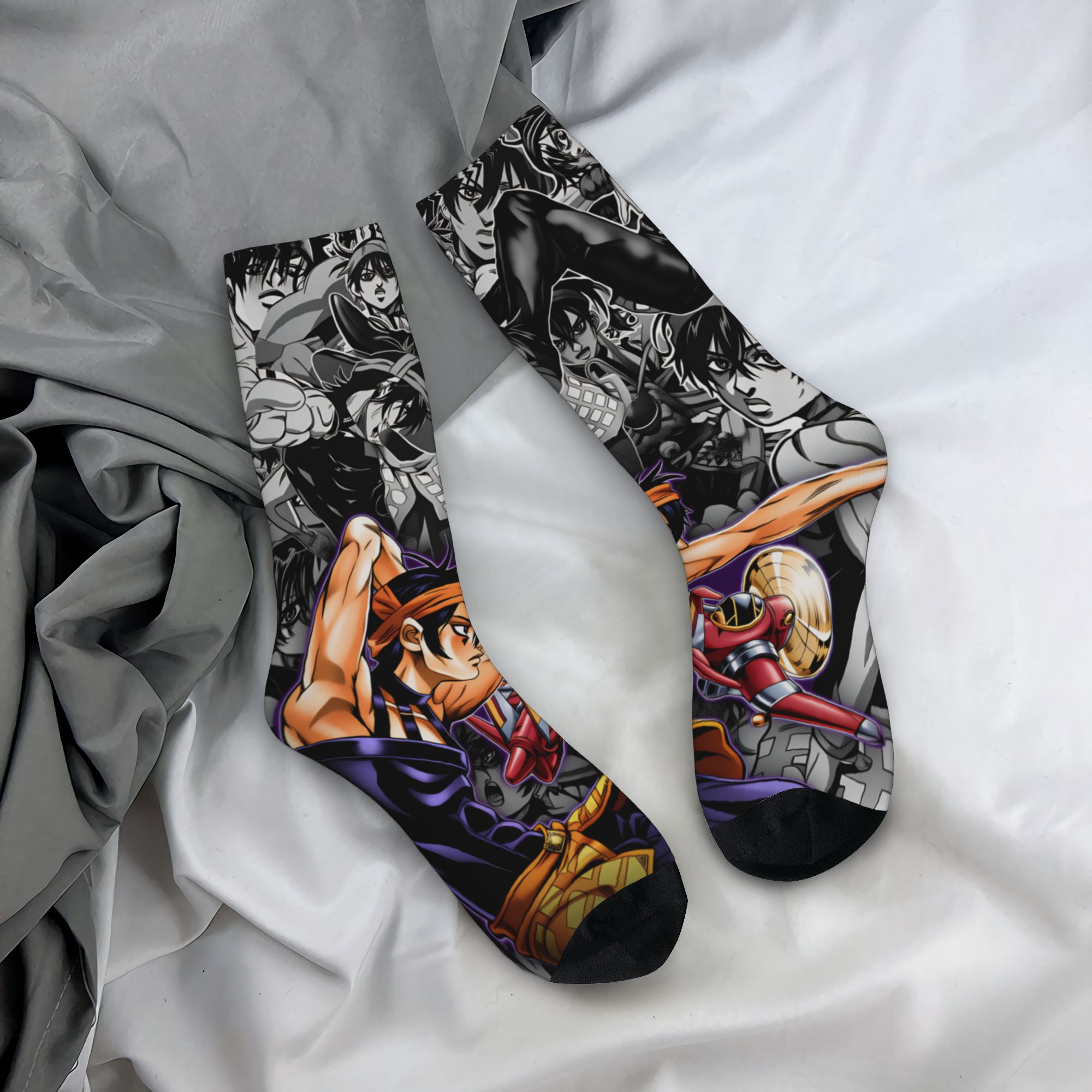 JoJos Bizarre Adventure  Socks – Outdoor Adventure Japan Bewertung und Preis