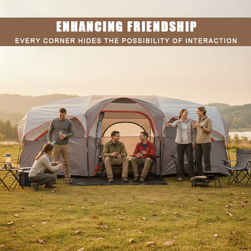 8 Person Camping Tent with Mes – Outdoor Adventure Festival Bewertung und Preis