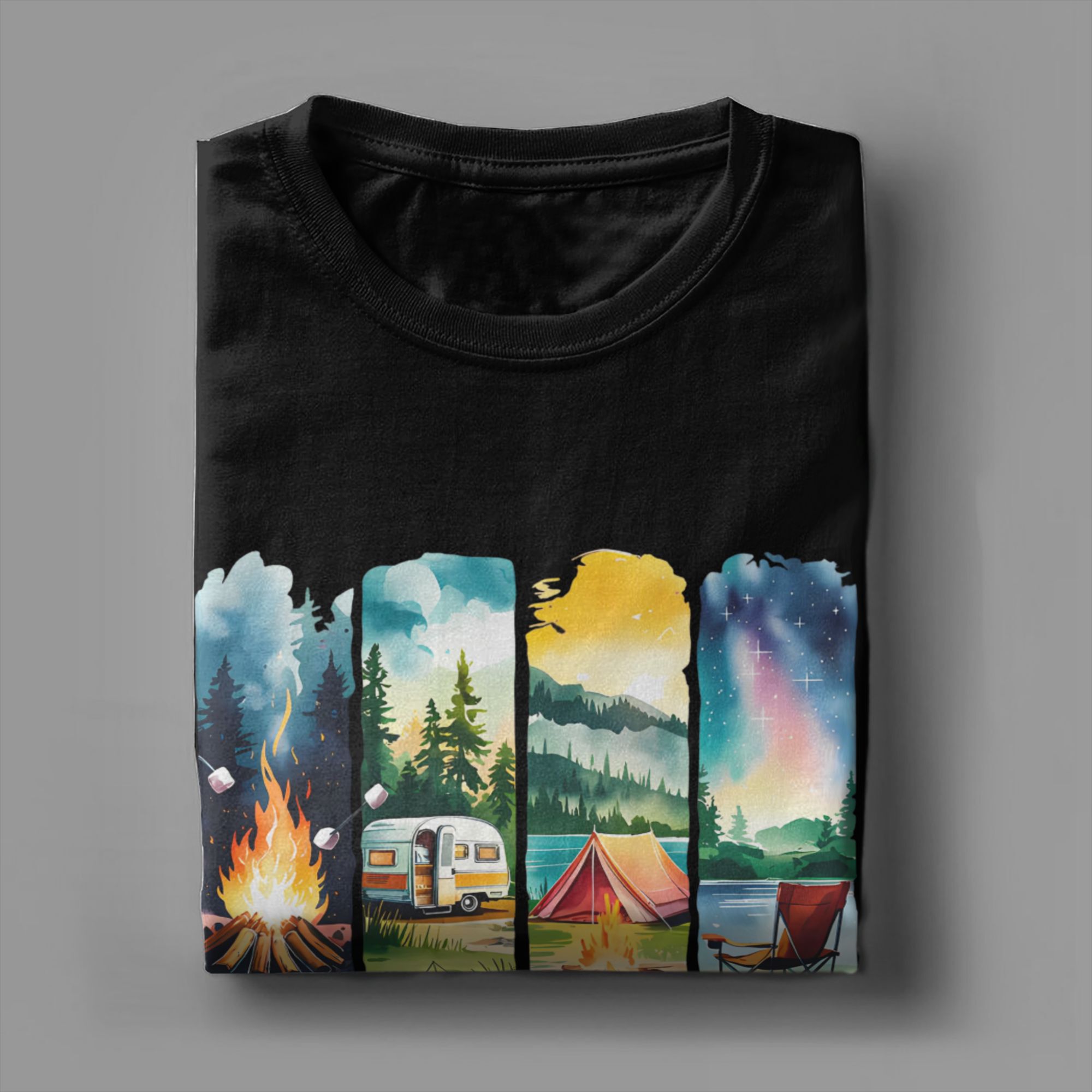 Camping Life T-Shirt RV Tent C – Outdoor Adventure Rv Bewertung und Preis