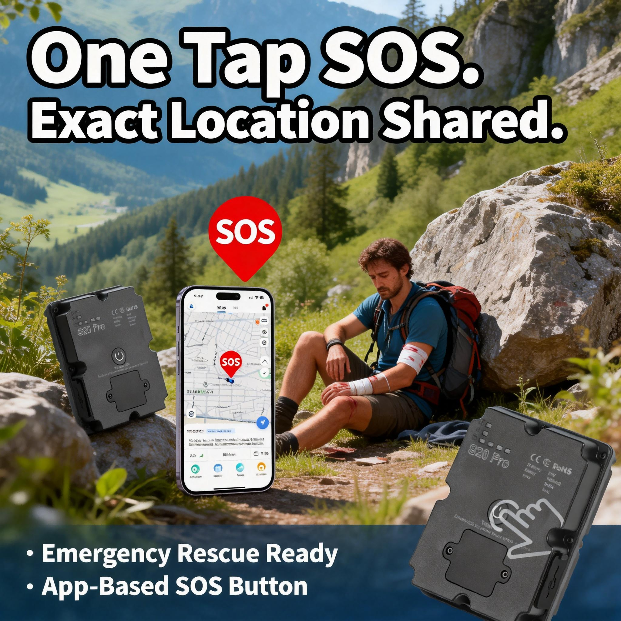 GPS Tracker for Hiking Backpac – Outdoor Adventure Hours Bewertung und Preis