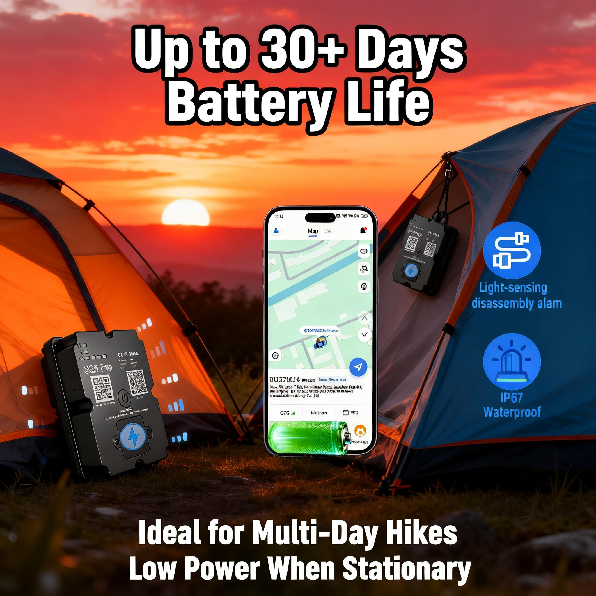 GPS Tracker for Hiking Backpac – Outdoor Adventure Hours Bewertung und Preis