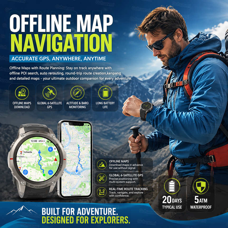 Offline Map Outdoor Adventure  – Outdoor Adventure Hours Bewertung und Preis