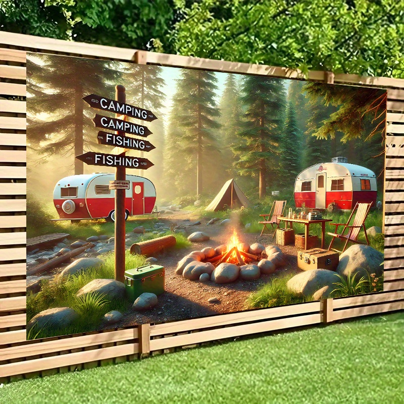Camping RV Trailer Tapestry Ou – Outdoor Adventure Rv Bewertung und Preis