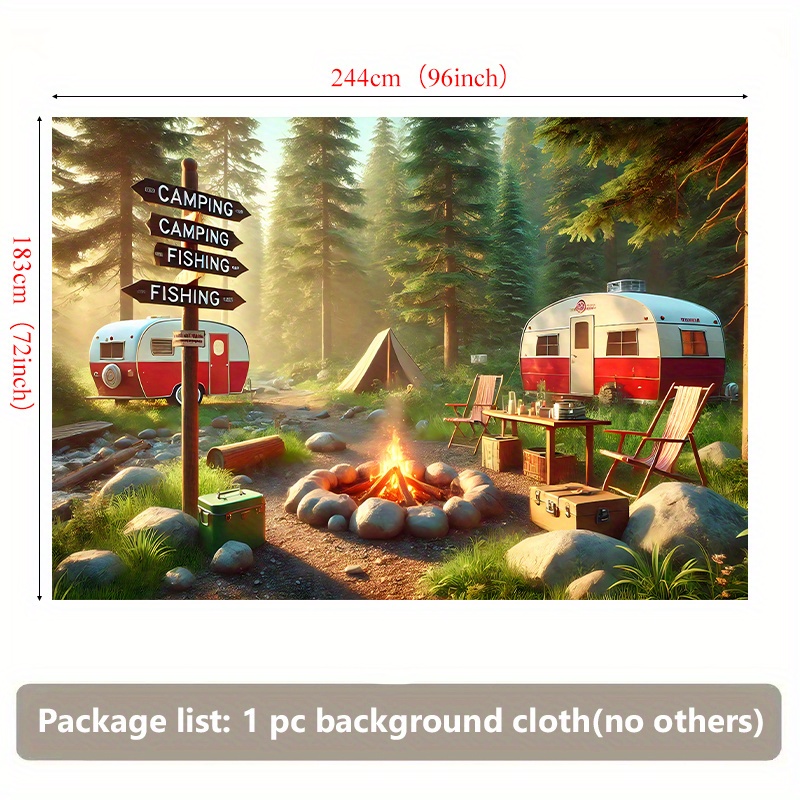 Camping RV Trailer Tapestry Ou – Outdoor Adventure Rv Bewertung und Preis