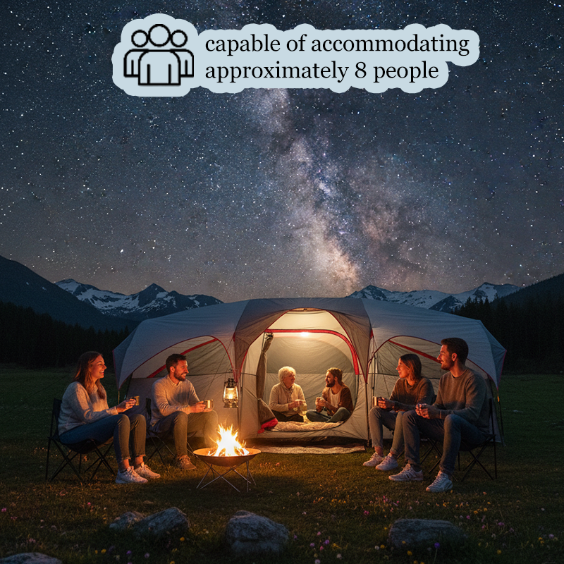 8 Person Camping Tent Mesh Ven – Outdoor Adventure Festival Bewertung und Preis