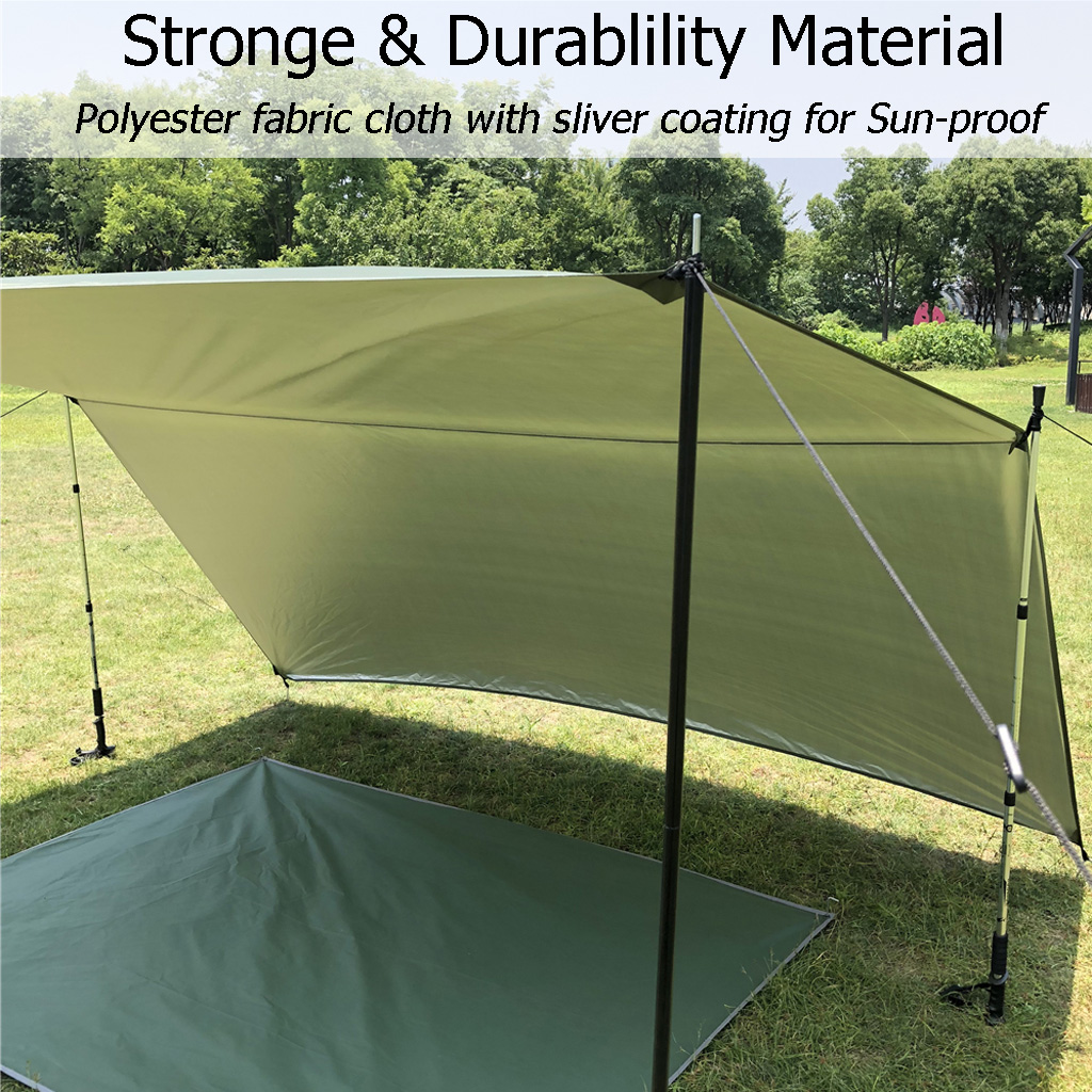 DANCHEL 3x3m Camping Tarp Wate – Hammock Rain Tarp Bewertung und Preis