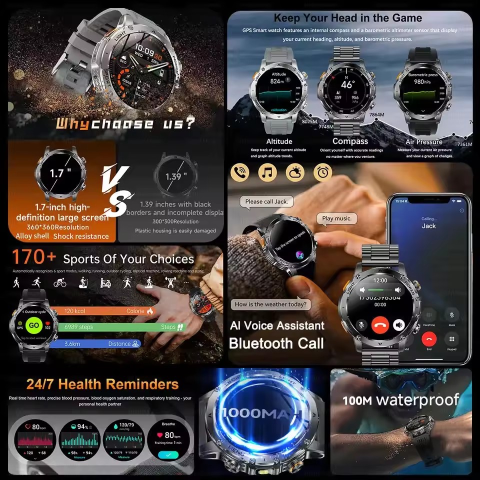 New Outdoor Adventure Men GPS  – Outdoor Adventure Hours Bewertung und Preis