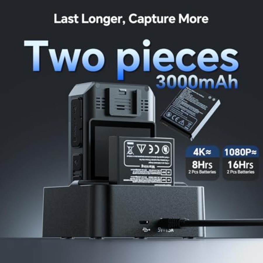 Body Camera 4K for law enforce – Outdoor Adventure Hours Bewertung und Preis