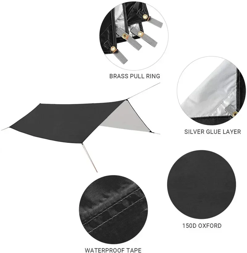Hammock Camping with Rain Fly  – Hammock Rain Tarp Bewertung und Preis