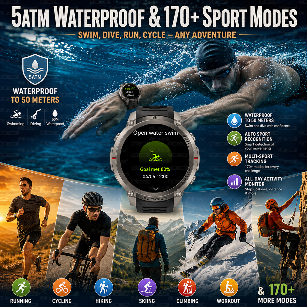 Outdoor Tactical GPS Smart Wat – Outdoor Adventure Hours Bewertung und Preis