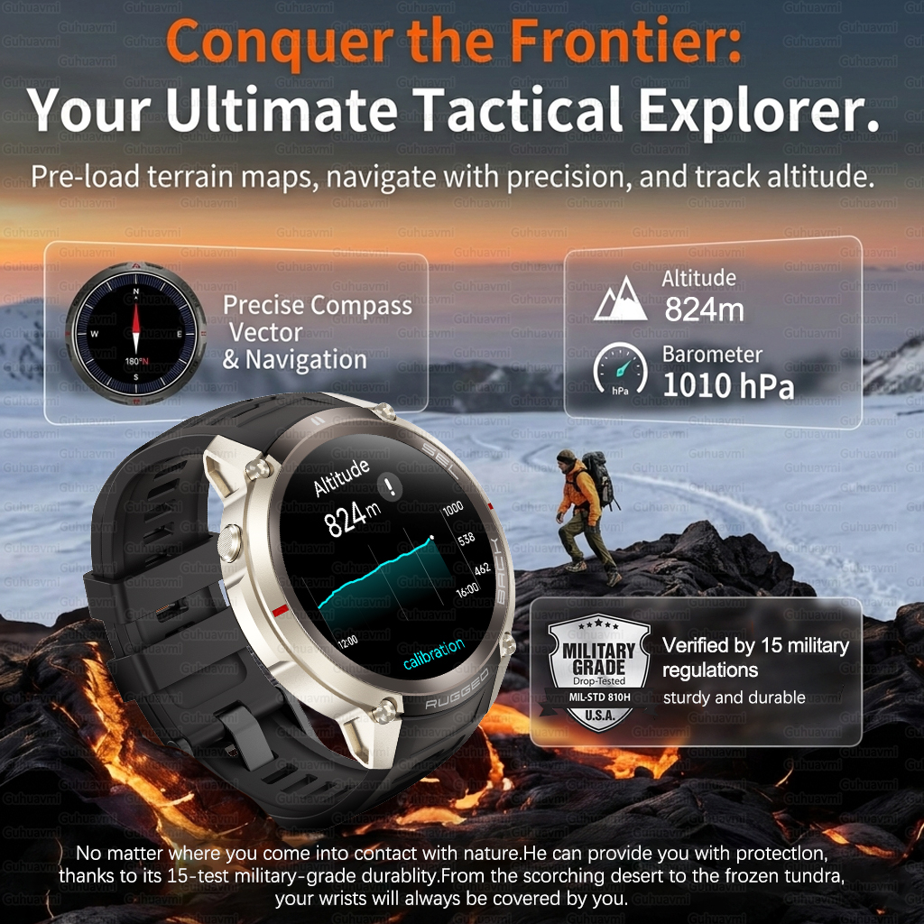 Outdoor Tactical GPS Smart Wat – Outdoor Adventure Hours Bewertung und Preis