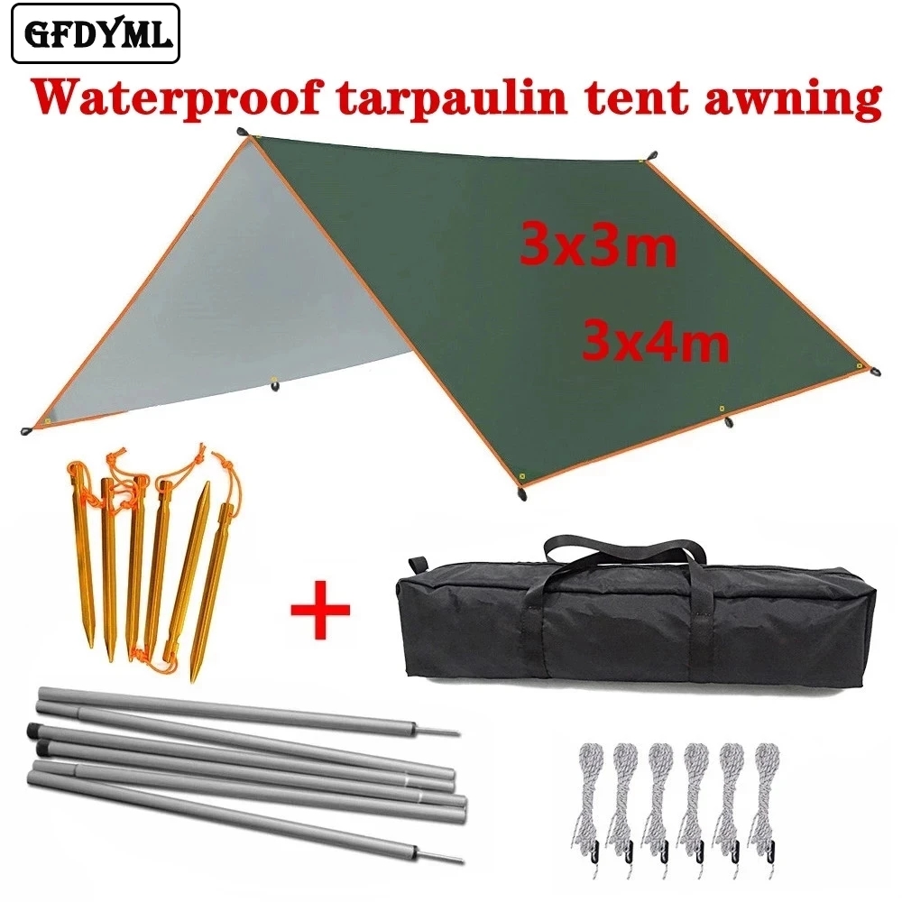 4x3m 3x3m Awning Waterproof Ta – Hammock Rain Tarp Bewertung und Preis