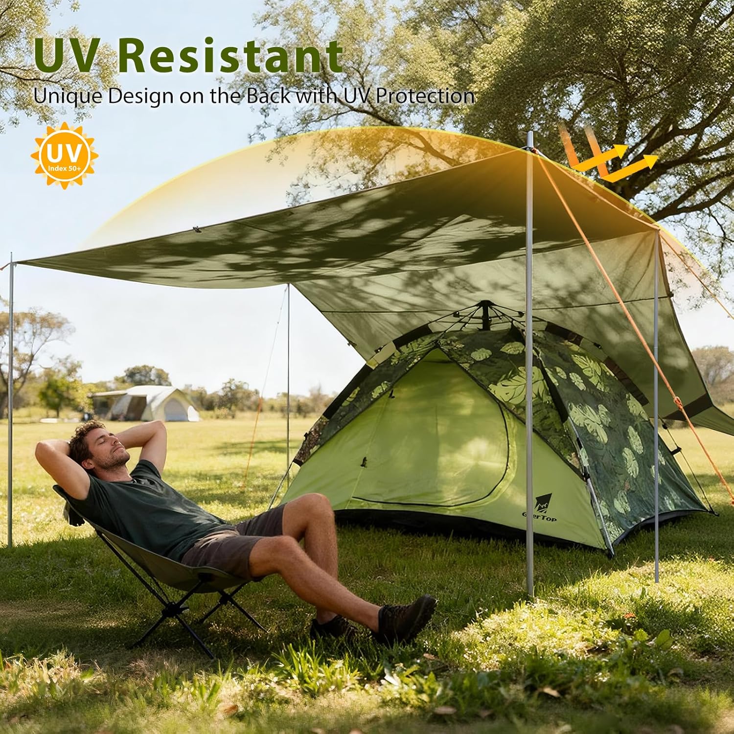 17×10 ft Large Camping Tent Ta – Hammock Rain Tarp Bewertung und Preis