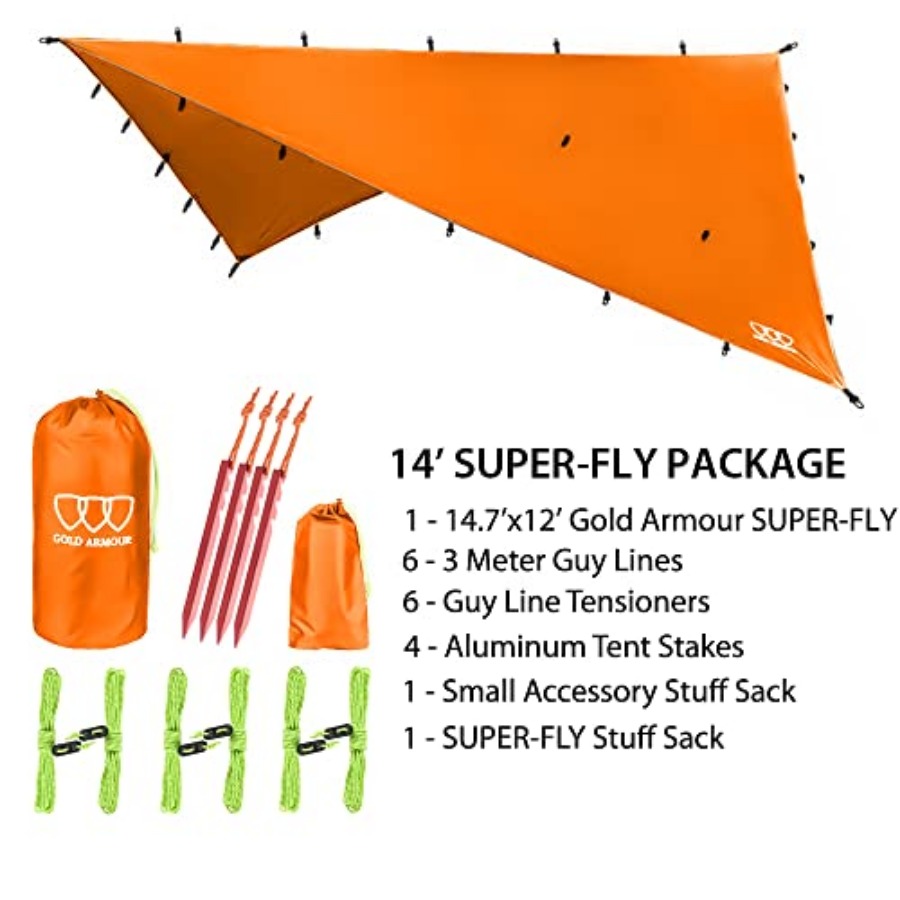 Rainfly Tarp Hammock, Premium  – Hammock Rain Tarp Bewertung und Preis