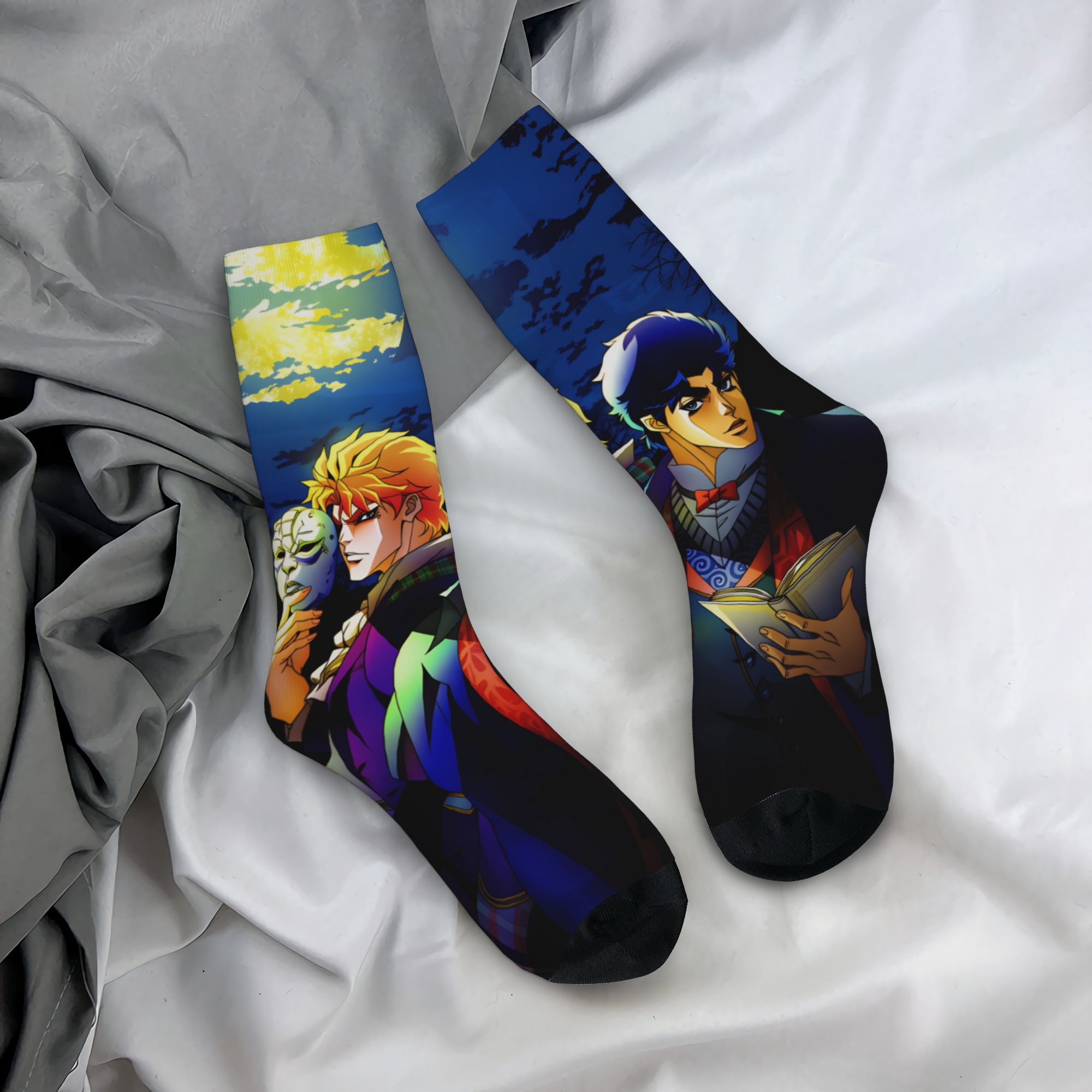 JoJos Bizarre Adventure Socks  – Outdoor Adventure Japan Bewertung und Preis