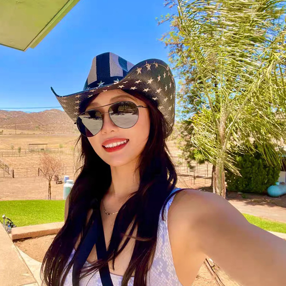 Straw Cowboy Hat Western Style – Outdoor Adventure Festival Bewertung und Preis