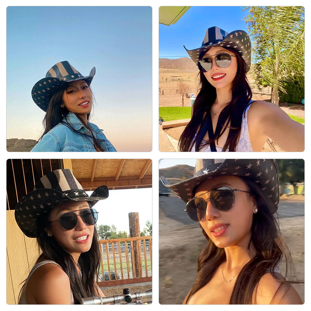 Straw Cowboy Hat Western Style – Outdoor Adventure Festival Bewertung und Preis