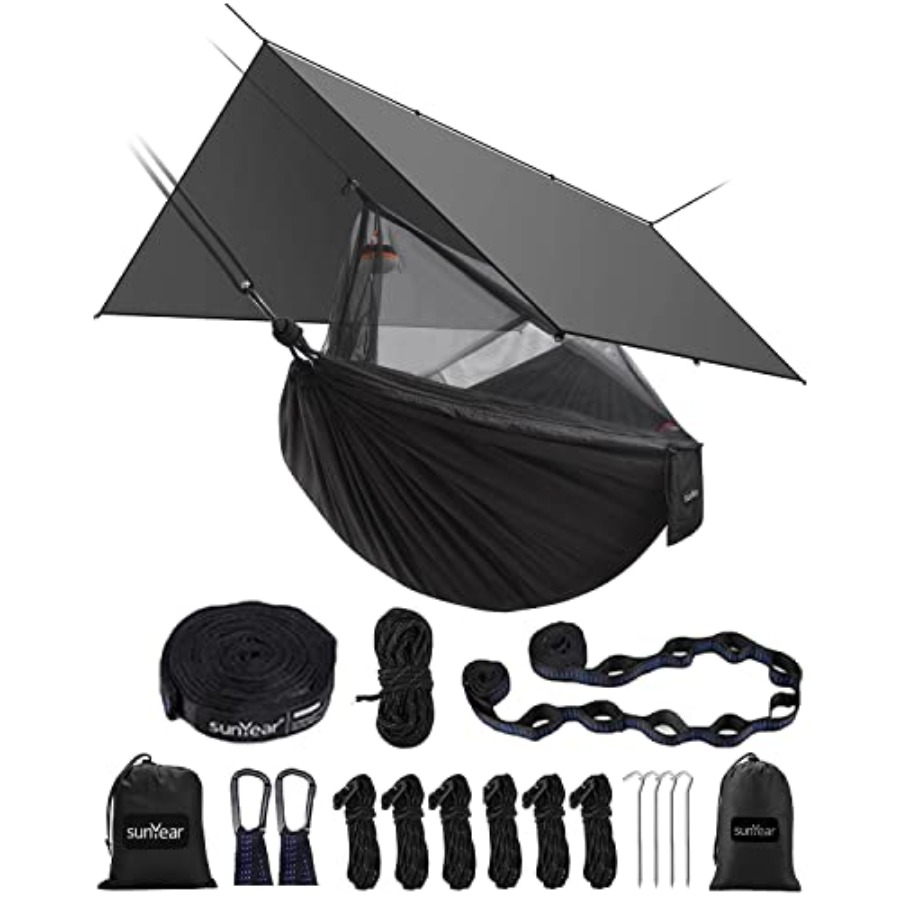 Hammock Camping with Rain Fly  – Hammock Rain Tarp Bewertung und Preis