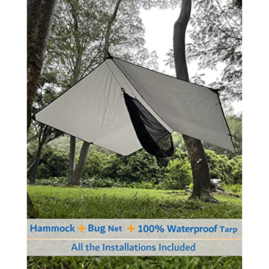 Hammock Camping with Rain Fly  – Hammock Rain Tarp Bewertung und Preis